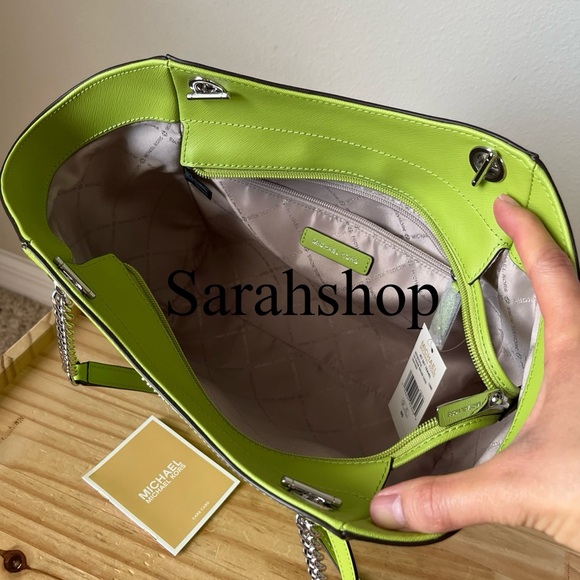 🌼Michael Kors Jet Set Travel Large Chain Shoulder Tote Set - Picture 10 of 16